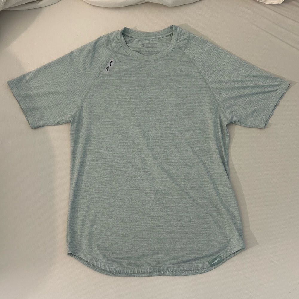 Legends Men’s ENZO TEE Short Sleeve Size Large LIGHT GREEN - GREAT SHAPE